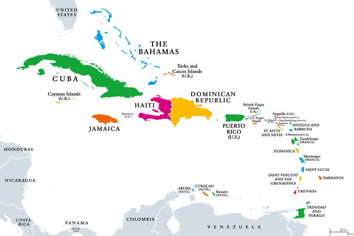 Caribbean Island Chain Map Istock 9866dc82c8579fe252dd826c6cb7cda6 